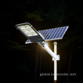Solar Street Lights Different Power solar powered street light with pole Manufactory